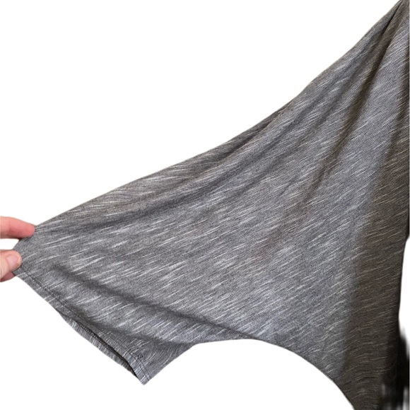 NEW! Gray dolman sleeve cardigan kimono M/L - Picture 3 of 5